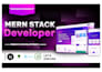 develop mern stack web app as full stack, mern stack developer